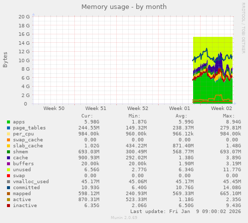 Memory usage